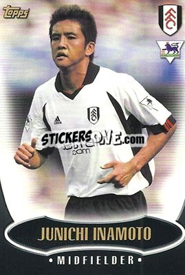 Sticker Junichi Inamoto - Premier Gold 2002-2003 n. F1 - Topps