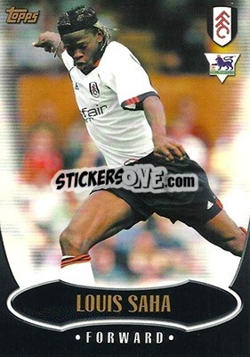 Sticker Louis Saha - Premier Gold 2002-2003 n. F2 - Topps