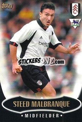Sticker Steed Malbranque - Premier Gold 2002-2003 n. F3 - Topps