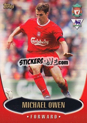 Sticker Michael Owen - Premier Gold 2002-2003 n. L6 - Topps