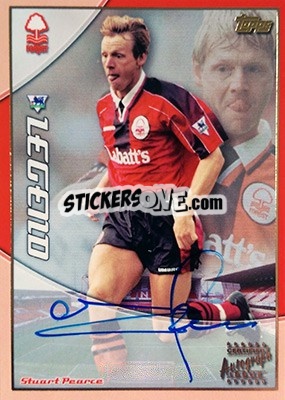 Sticker Stuart Pearce - Premier Gold 2002-2003 n. LA5 - Topps