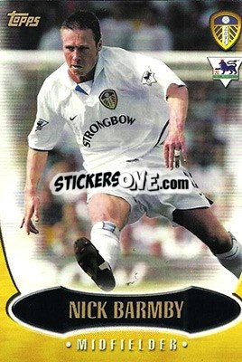 Sticker Nick Barmby - Premier Gold 2002-2003 n. LU1 - Topps