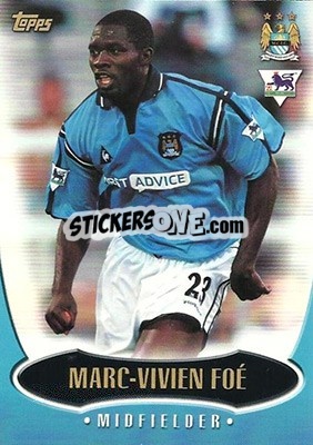 Sticker Marc-Vivien Foe - Premier Gold 2002-2003 - Topps