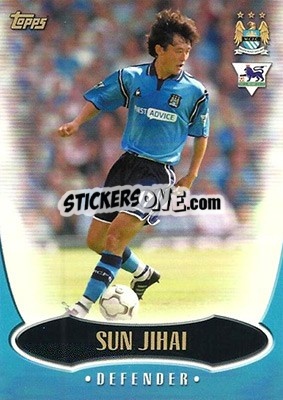 Sticker Jihai Sun - Premier Gold 2002-2003 n. MC2 - Topps