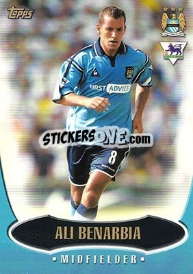 Sticker Ali Benarbia - Premier Gold 2002-2003 - Topps