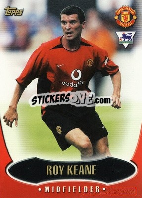 Sticker Roy Keane - Premier Gold 2002-2003 n. MU1 - Topps