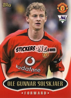 Cromo Ole Gunnar Solskjaer - Premier Gold 2002-2003 - Topps