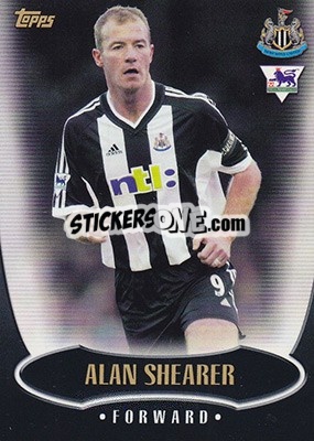 Sticker Alan Shearer - Premier Gold 2002-2003 n. NU4 - Topps