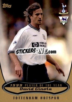 Figurina David Ginola - Premier Gold 2002-2003 - Topps