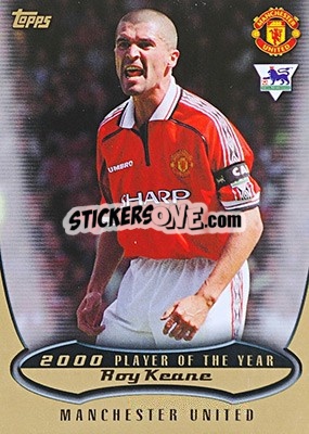 Sticker Roy Keane - Premier Gold 2002-2003 n. PotY8 - Topps