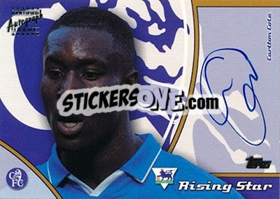 Sticker Carlton Cole - Premier Gold 2002-2003 n. RS3 - Topps