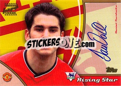 Sticker Daniel Nardiello - Premier Gold 2002-2003 n. RS9 - Topps