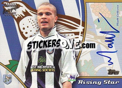 Sticker Matt Collins - Premier Gold 2002-2003 - Topps