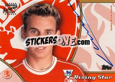 Sticker Luke Wilkshire - Premier Gold 2002-2003 n. RS12 - Topps