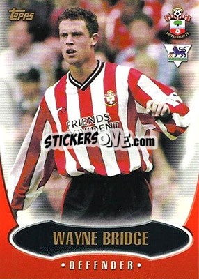 Sticker Wayne Bridge - Premier Gold 2002-2003 n. S1 - Topps