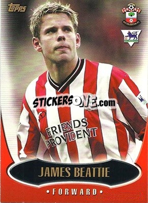 Sticker James Beattie - Premier Gold 2002-2003 - Topps