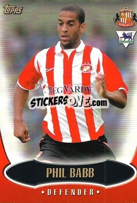 Sticker Phil Babb - Premier Gold 2002-2003 - Topps