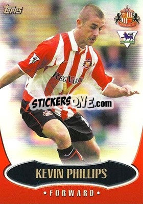 Sticker Kevin Phillips - Premier Gold 2002-2003 n. SU4 - Topps