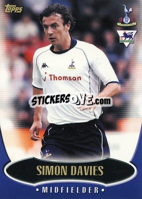 Figurina Simon Davies - Premier Gold 2002-2003 - Topps