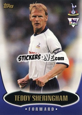 Sticker Teddy Sheringham - Premier Gold 2002-2003 n. T5 - Topps