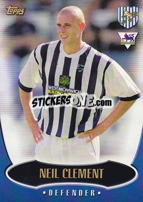 Sticker Neil Clement - Premier Gold 2002-2003 n. W2 - Topps