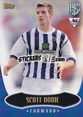 Sticker Scott Dobie - Premier Gold 2002-2003 n. W3 - Topps