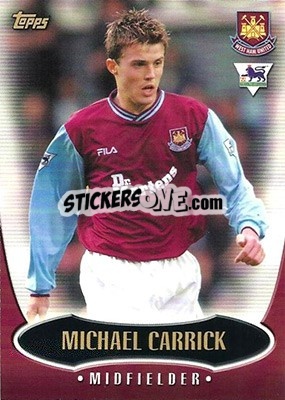 Sticker Michael Carrick - Premier Gold 2002-2003 n. WH1 - Topps