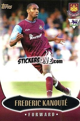Sticker Frederic Kanoute - Premier Gold 2002-2003 n. WH3 - Topps