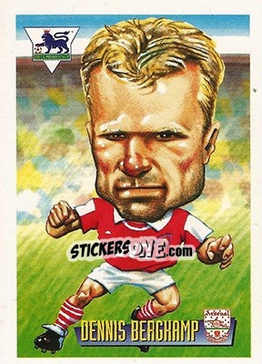 Sticker Dennis Bergkamp - English Premier League 1996-1997 - Merlin