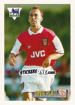 Sticker David Platt - English Premier League 1996-1997 n. 2 - Merlin
