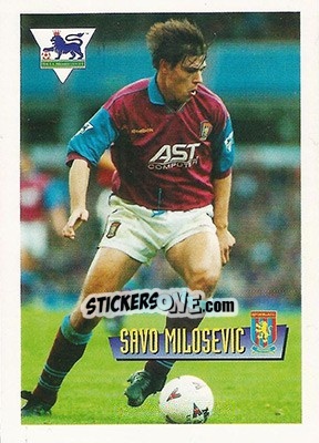 Sticker Savo Milosevic - English Premier League 1996-1997 - Merlin