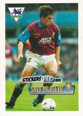 Sticker Savo Milosevic - English Premier League 1996-1997 n. 6 - Merlin