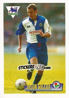 Sticker Jason Wilcox - English Premier League 1996-1997 n. 10 - Merlin