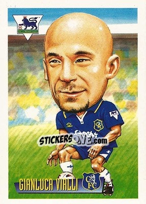 Sticker Gianluca Vialli - English Premier League 1996-1997 n. 11 - Merlin