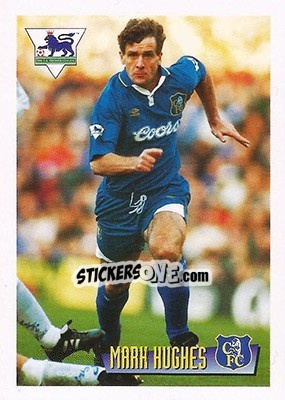 Sticker Mark Hughes - English Premier League 1996-1997 n. 13 - Merlin