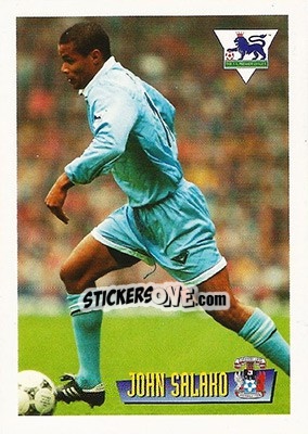 Sticker John Salako - English Premier League 1996-1997 n. 15 - Merlin