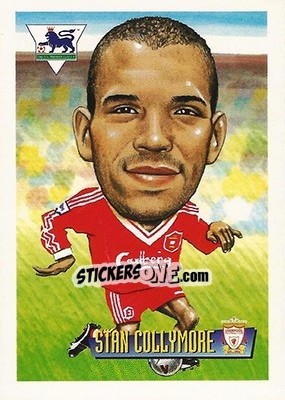 Cromo Stan Collymore - English Premier League 1996-1997 - Merlin