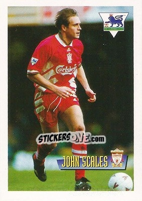 Sticker John Scales - English Premier League 1996-1997 n. 32 - Merlin