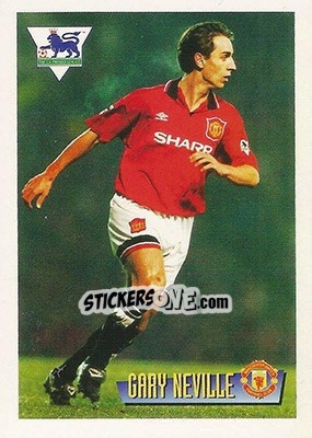 Cromo Gary Neville - English Premier League 1996-1997 - Merlin