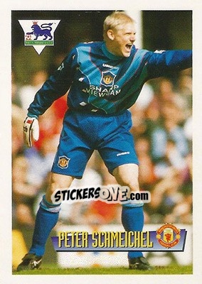 Cromo Peter Schmeichel - English Premier League 1996-1997 - Merlin