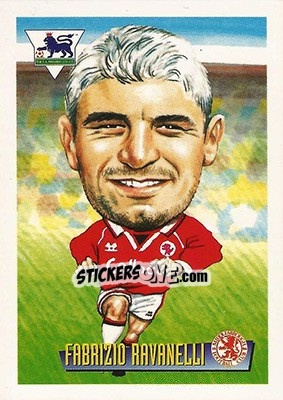 Sticker Fabrizio Ravanelli - English Premier League 1996-1997 n. 37 - Merlin