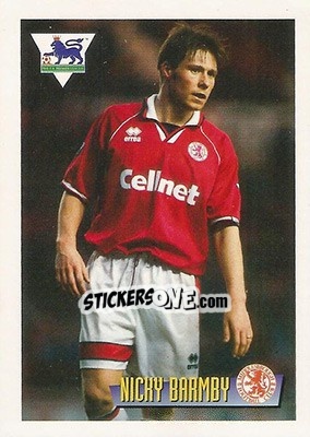 Cromo Nick Barmby - English Premier League 1996-1997 - Merlin