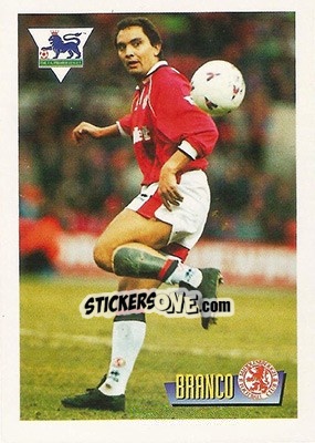 Cromo Branco - English Premier League 1996-1997 - Merlin