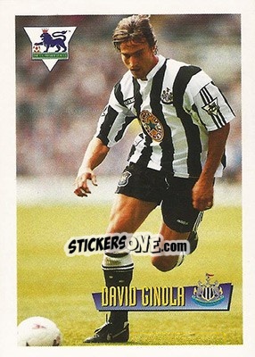 Figurina David Ginola - English Premier League 1996-1997 - Merlin