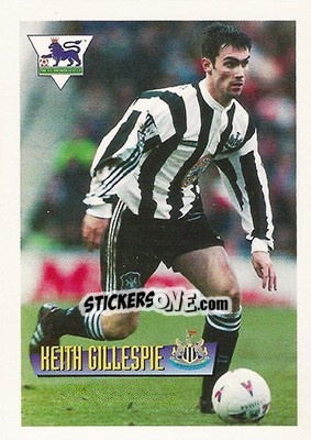 Cromo Keith Gillespie - English Premier League 1996-1997 - Merlin