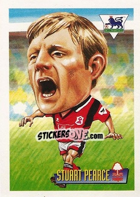 Sticker Stuart Pearce - English Premier League 1996-1997 n. 44 - Merlin