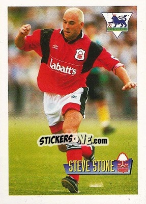 Cromo Steve Stone - English Premier League 1996-1997 - Merlin