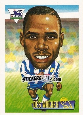 Sticker Des Walker - English Premier League 1996-1997 n. 47 - Merlin