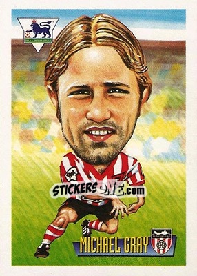 Sticker Michael Gray - English Premier League 1996-1997 n. 53 - Merlin