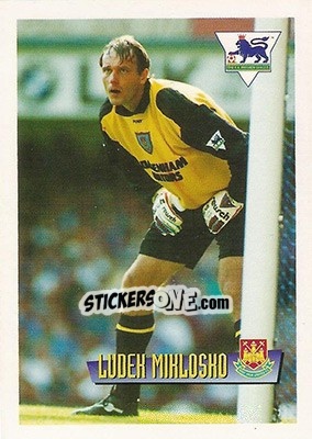 Sticker Ludek Miklosko - English Premier League 1996-1997 n. 60 - Merlin